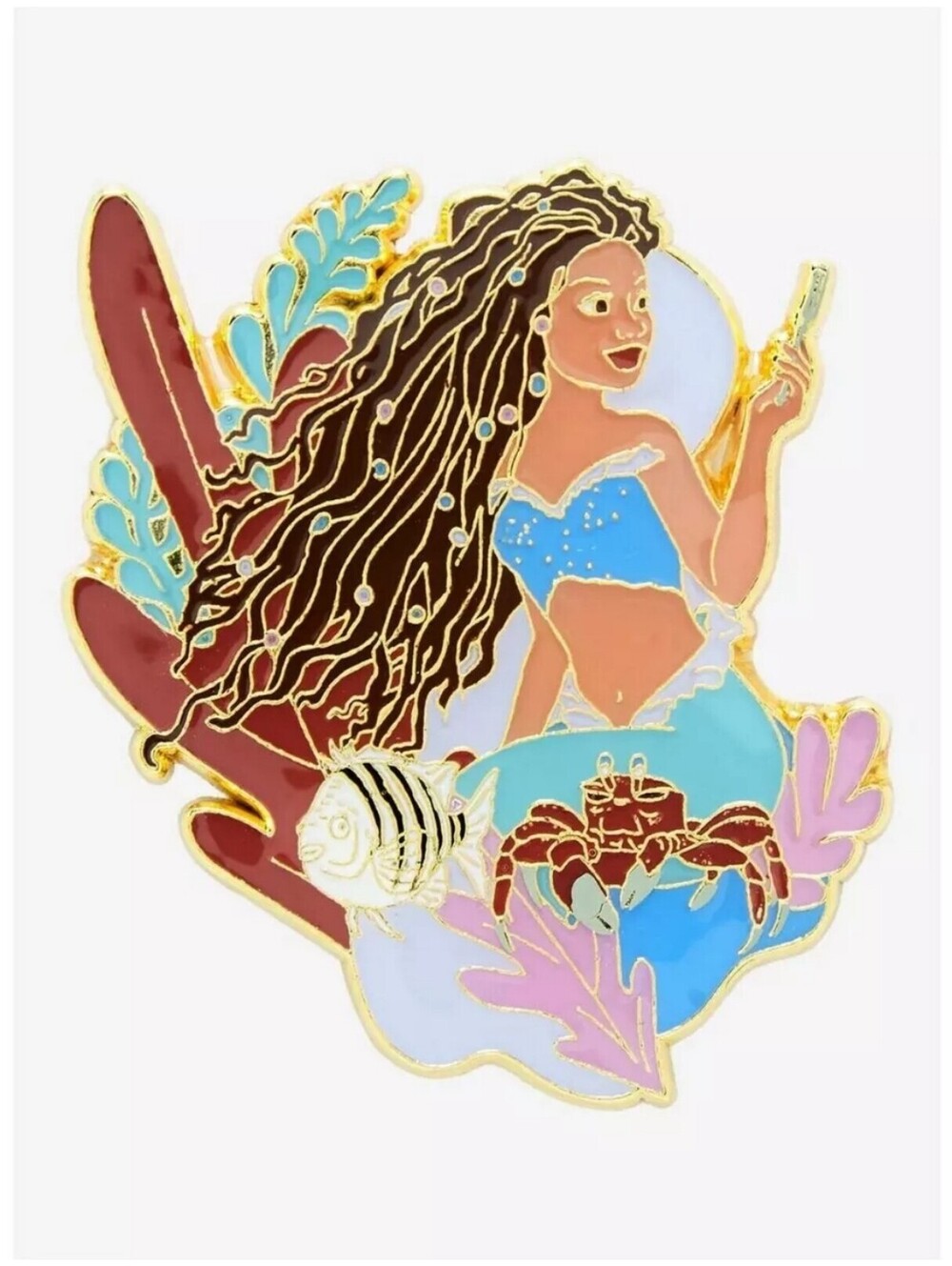 Loungefly Disney The Little Mermaid Ariel & Friends Enamel Pin